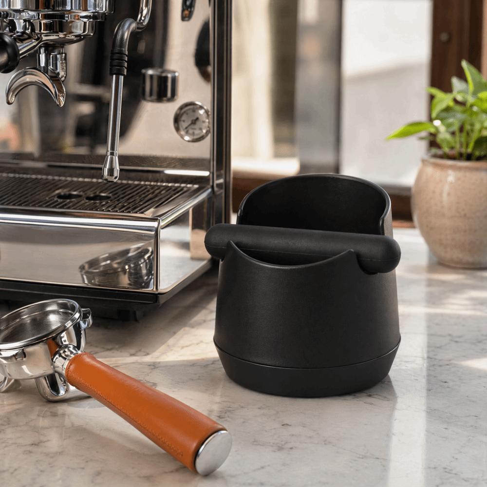 Durable Silicone Espresso Knock Box Large Capacity Knock Box Removable Knock Bar Knockbox Home Use