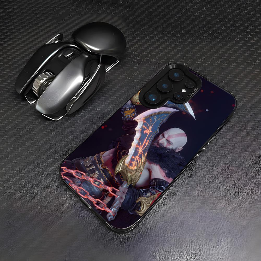 Чехол для телефона игры G-God Of Wars для Samsung S26 S25 Plus S20 S20 Plus S22 Ultra S23 FE S21 Plus S21 Ultra Цветная крышка