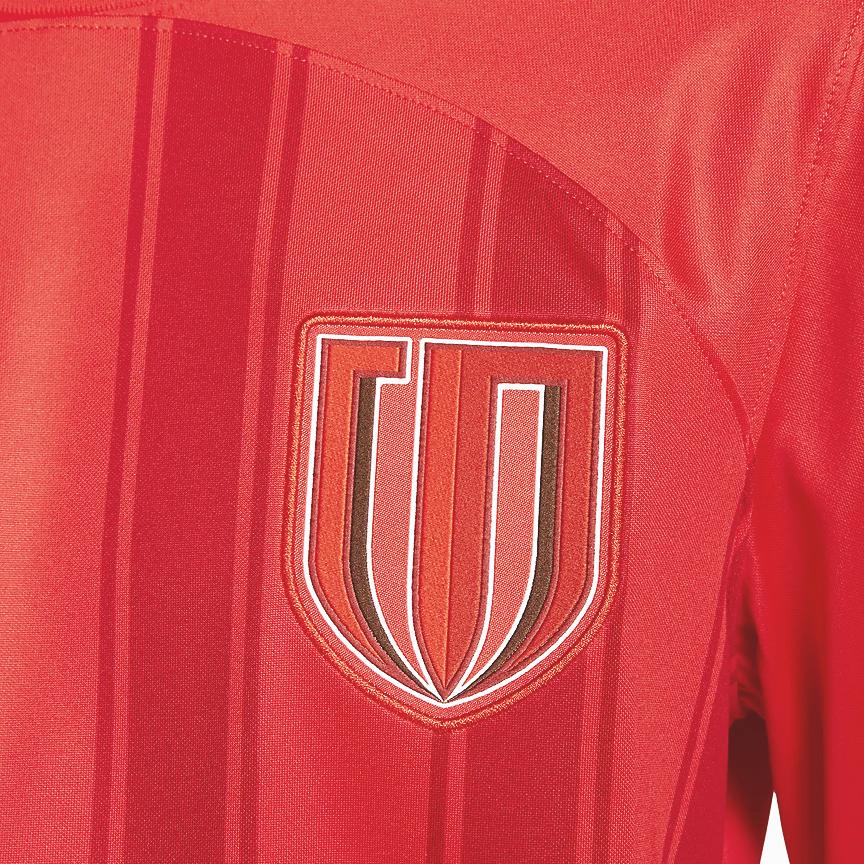 Nike T Shirts Men's Red Crew Neck Moderate Straight Fit HF0684-624