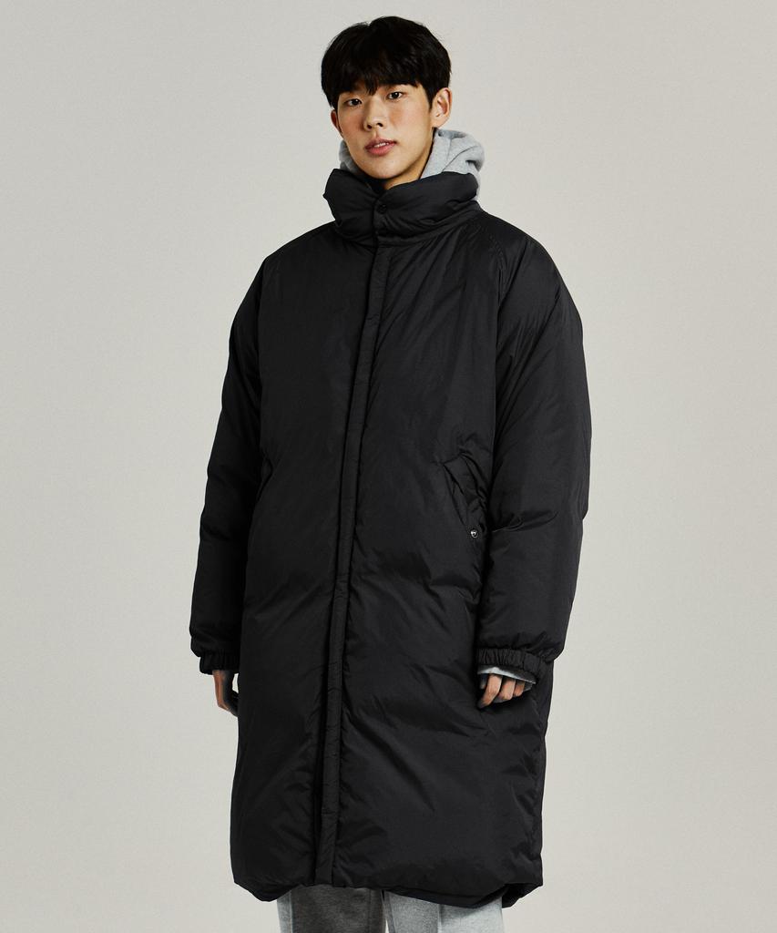 Gac Long Down Parka Black