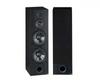 Acoustique Quality WEGA 55 - Floorstanding Speaker, Three-way Speaker Set with 250W Power / BLACK ASH , Acoustique Quality