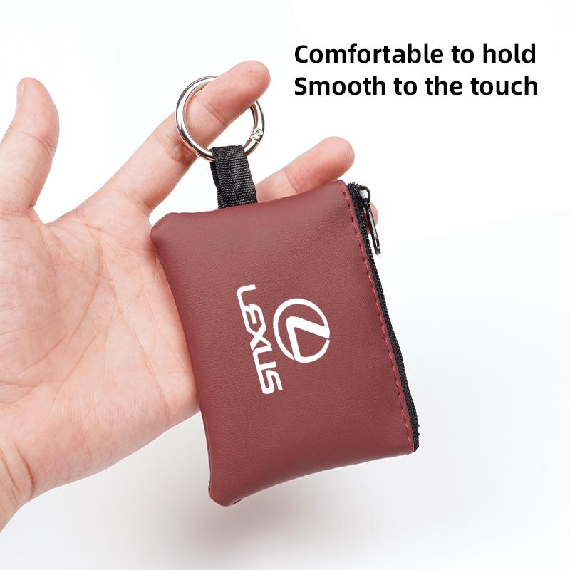 Кожаный чехол для ключей автомобиля Брелок Мини-сумка для хранения Автоаксессуары Для Lexus F SPORT GS GX IS LS LX CT LC RC LBX NX RX 350h 450h ES