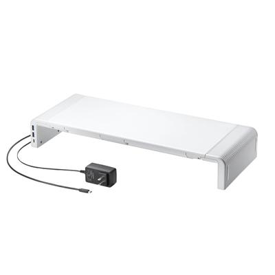 SANWA SUPPLY USB Type-C хаб с настольной стойкой (белый) MR-LC210CHW