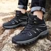 Мужская походная обувь 39–46, уличная походная обувь для приключений, походная обувь с высоким берцем, зимняя обувь, износостойкие зимние ботинки