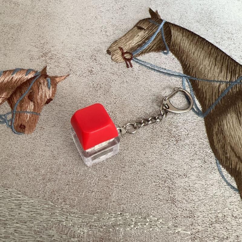 Светодиодная клавиатура брелок игрушка снятие стресса сделай сам кнопка палец колпачки для клавиатуры игрушка маленькие подарки маленькие гаджеты брелки