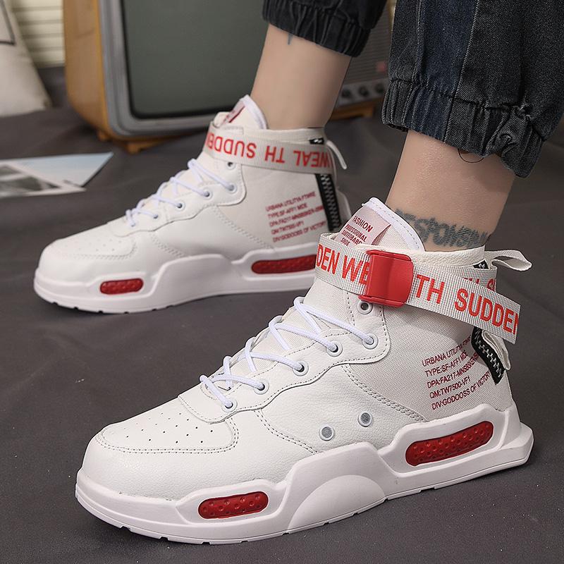 Men's Outdoor Casual Boots High-top Sneakers Fashion Sports Basketball Shoes