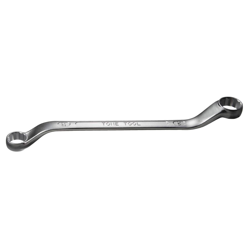 TONE Long Box Wrench Width Across Flats 27 X 30 Mm (45°) HPM45-2730