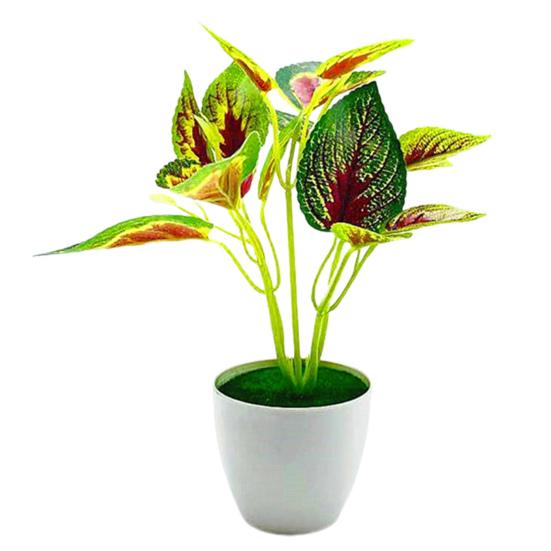 Современные искусственные листья, реалистичный пластик, вечный