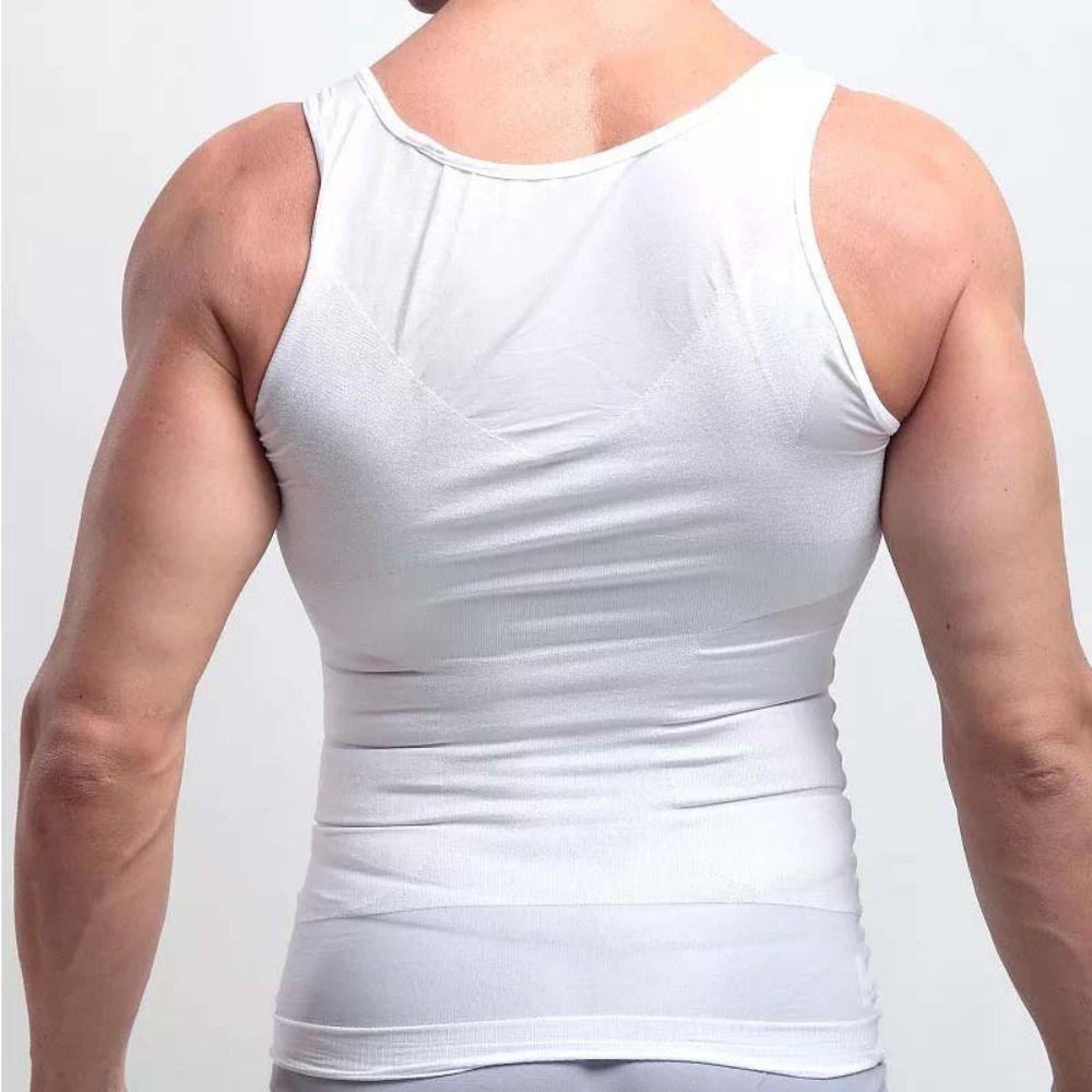 Thin Body Shaper Vest Men Elastic Waist Trainer Tank Top Fashion Tummy Control Underwear  Man