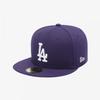 New Era Mlb La Dodgers Приталенная кепка Фиолетовая