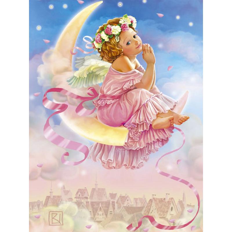 5D Алмазная картина Религии Серия Ангел Младенец Христос Алмазная вышивка Домашний декор