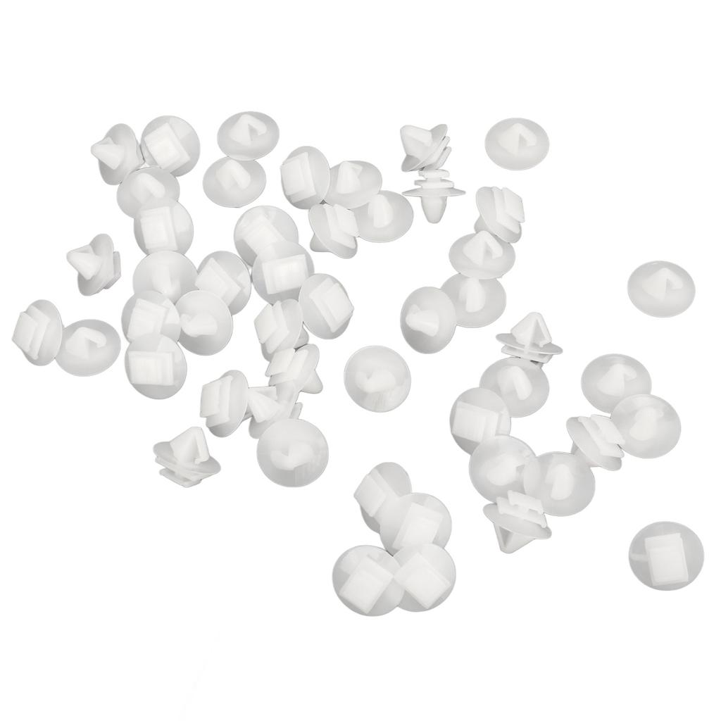 50PCS Car Door Moulding Clip 856540 Abrasion Resistant Replacement for Peugeot 106 206 207 306 307 806 1007