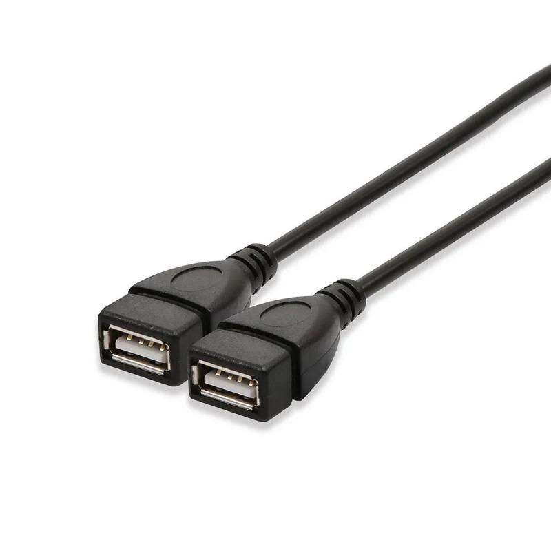 Универсальный USB 3.0 2.0 Male To Dual USB 3.0 Female Jack Splitter 2 Port USB Hub Data Cable Adapter Cord For Laptop Computer