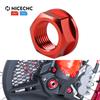 Для Honda CRF250R CRF450R 2004-2021 M16XP1.5 Стопорная гайка оси переднего колеса CR125R CR250R 2002-2007 CRF250RX CRF450RX CRF1000L