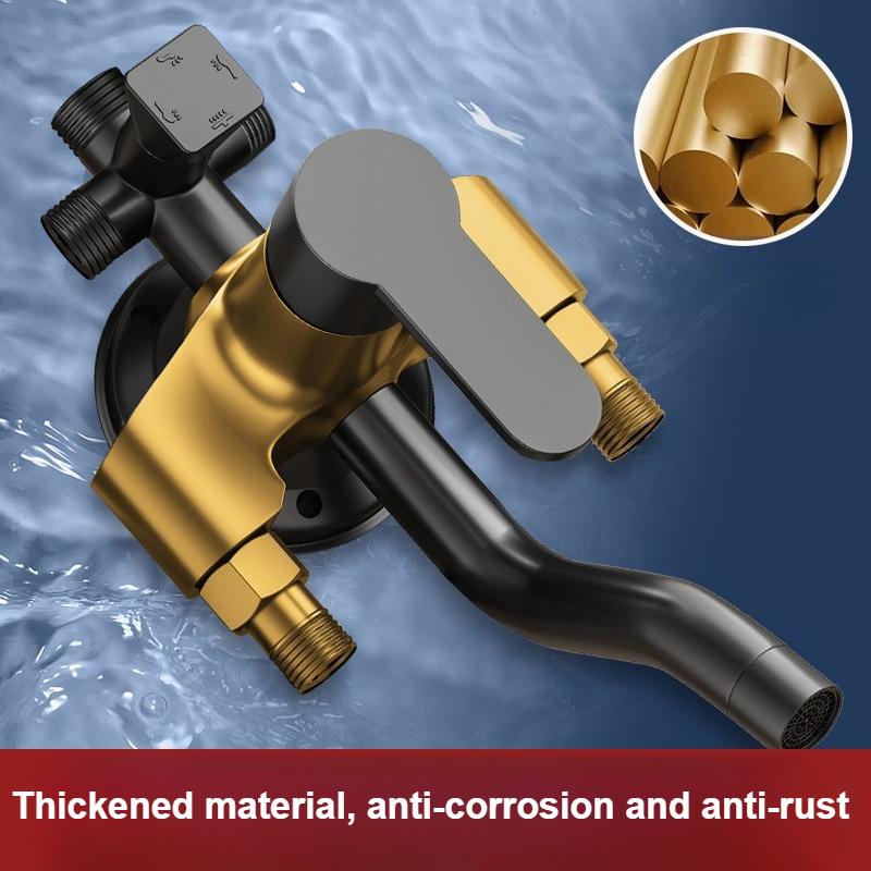 Комплект смесителя для ванны и душа с наддувом, аксессуары для душа, бытовой медный набор насадок, универсальная система душевой лейки