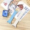 Магнитный силиконовый ремешок для Apple Watch Ultra 3 2 49мм 46мм 42мм 45мм 44мм 40 41мм Ремешок IWatch Series 11 10 9 8 7 6 SE Браслет