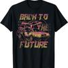 Футболка DeLorean с неоновым градиентом из фильма «Назад в будущее»