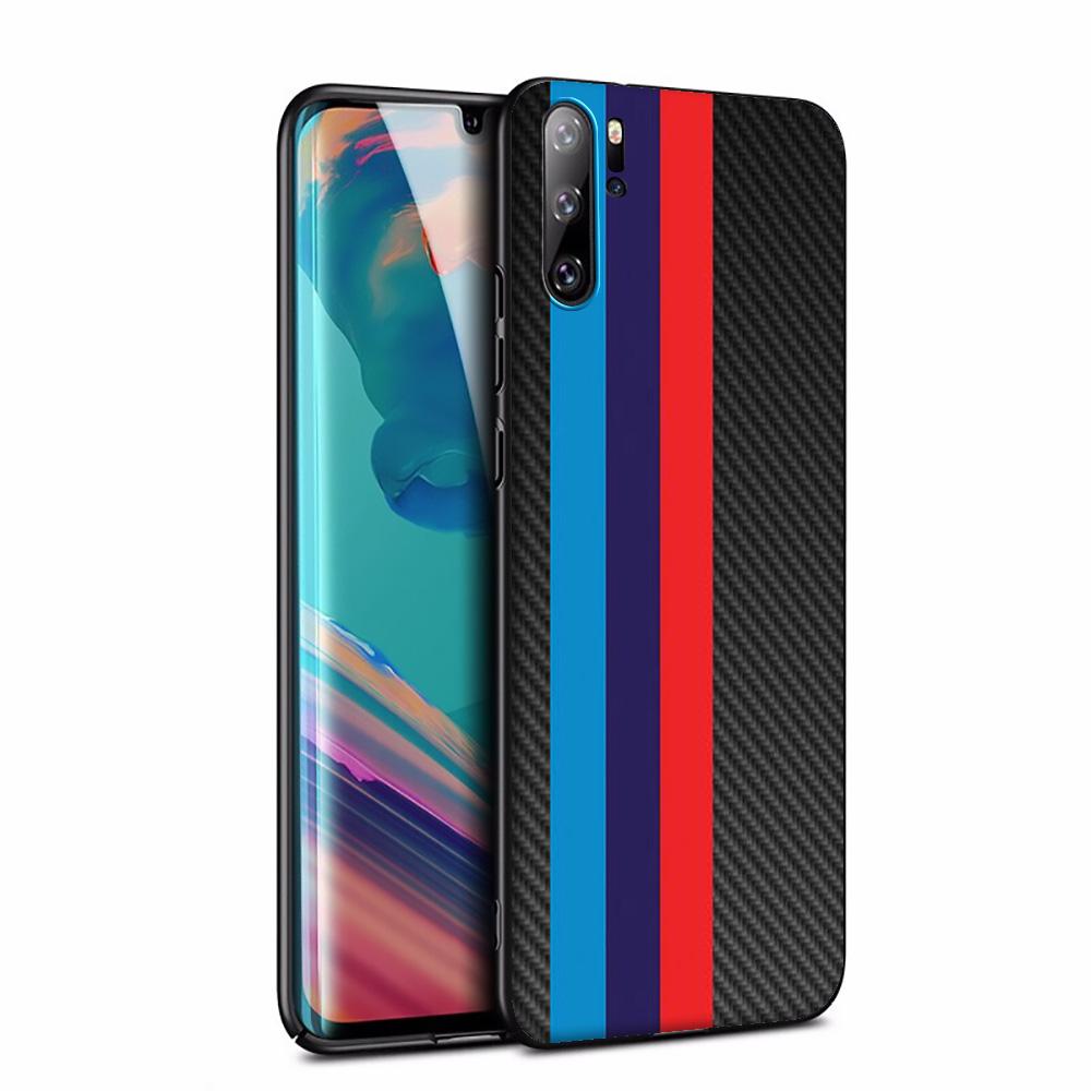 GX47 автомобильный силиконовый чехол из углеродного волокна с принтом для Huawei P9 P10 P20 P30 P40 Y6 2018 Y7 Y9 Lite Pro Max Prime Mini