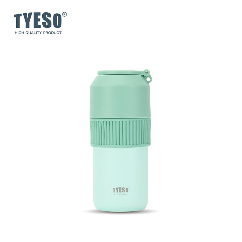 Tyeso High-Performance Insulated Cold Drink Bottle Portable Large Capacity Lightweight Tumbler for Outdoor Sports Travel