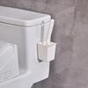 Bristle Toilet Nylon Brush With Curved Design And Stable Base