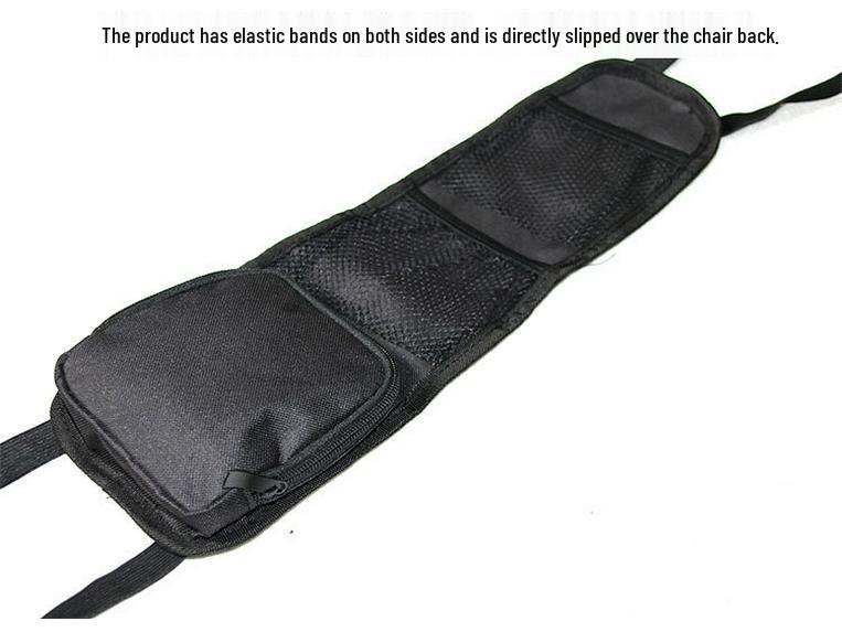 Temu Car Seat Organizer Backseat Hanging Storage Bag with Mesh Pocket