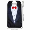 Waterproof Business Suit Gentleman Adult Bib Soft Saliva Towel  Elderly Care