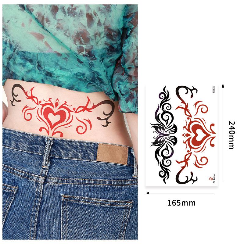 Beauty Sticker Tattoo Sticker Cartoon Cute Waterproof Tattoo Sticker Tattoo