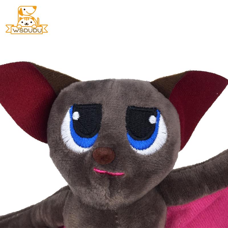 Poseable Bat Plush Toy With Bendable Wings Cute Soft Stuffed Animal Mini Halloween Decor Gift For Kids And Adults