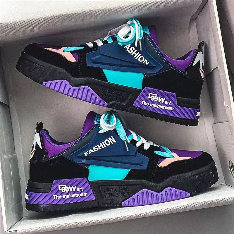 Мужская оригинальная трендовая повседневная спортивная обувь, универсальная противоскользящая одежда с сетчатой подкладкой, новый нишевый дизайн