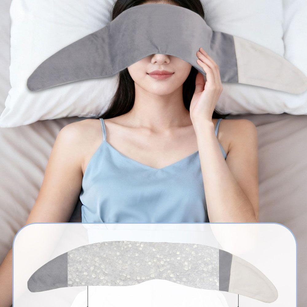 Light Blocking Gravity Sleep Mask Comfortable Eyepatch Skin-Friendly Weighted Eye Mask Home Travel