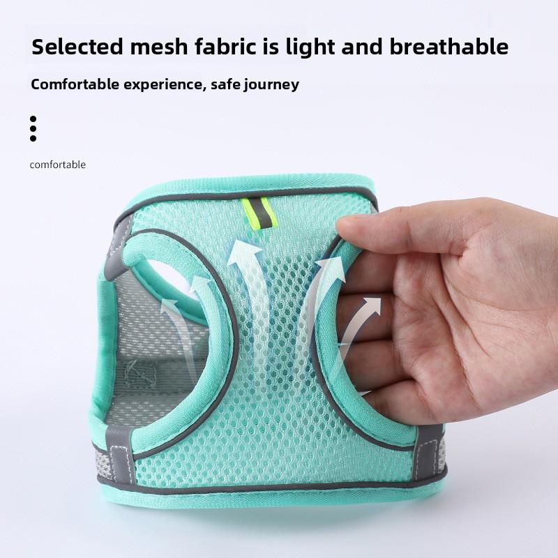 Pet Chest and Back Straps, Vest Style Dog Leash, Reflective Dog Leash, Cat Leash, Dog Chain, Dog Leash