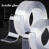Nano Double-Sided Tape Grip Reusable Traceless Removable Transparent Adhesive Sticker Kitchen Bathroom Washable Tapes
