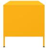 Yellow Mustard Coffee Table 68 x 50 x 50.5 cm Steel