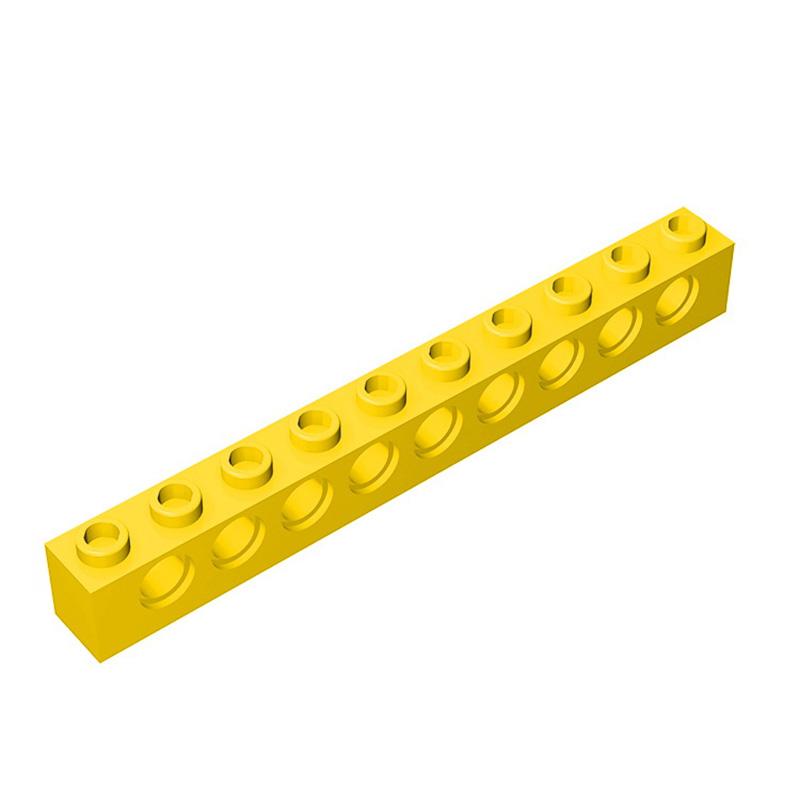 Нетоксичные Moc 10 шт. 2730 Высокотехнологичные 1x10 С отверстиями Строительные блоки Образовательные Собираемые Кирпичики Частичный Пазл Игрушка Детские Подарки на День Рождения