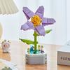 64 Styles Rose Flower Building Block Flower Eternal Bouquet Prickly Pear Model Plant Decoration Educational Toy For Kids Gift