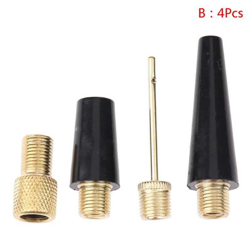 3/4 шт., набор адаптеров для шариковой иглы для шариковых велосипедных шин, детали насоса