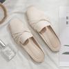 Closed Toe Half Slippers Women's Outdoor Slippers New Heel-Free Semi Slippers Shoes Loafers Muller Sandals