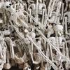 accessories Biology teaching Skeleton model Human Bones Halloween props Car Rearview mirror pendant