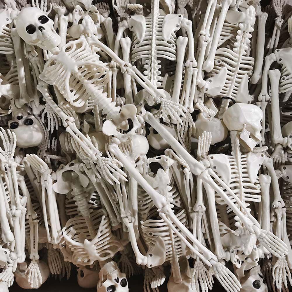 accessories Biology teaching Skeleton model Human Bones Halloween props Car Rearview mirror pendant