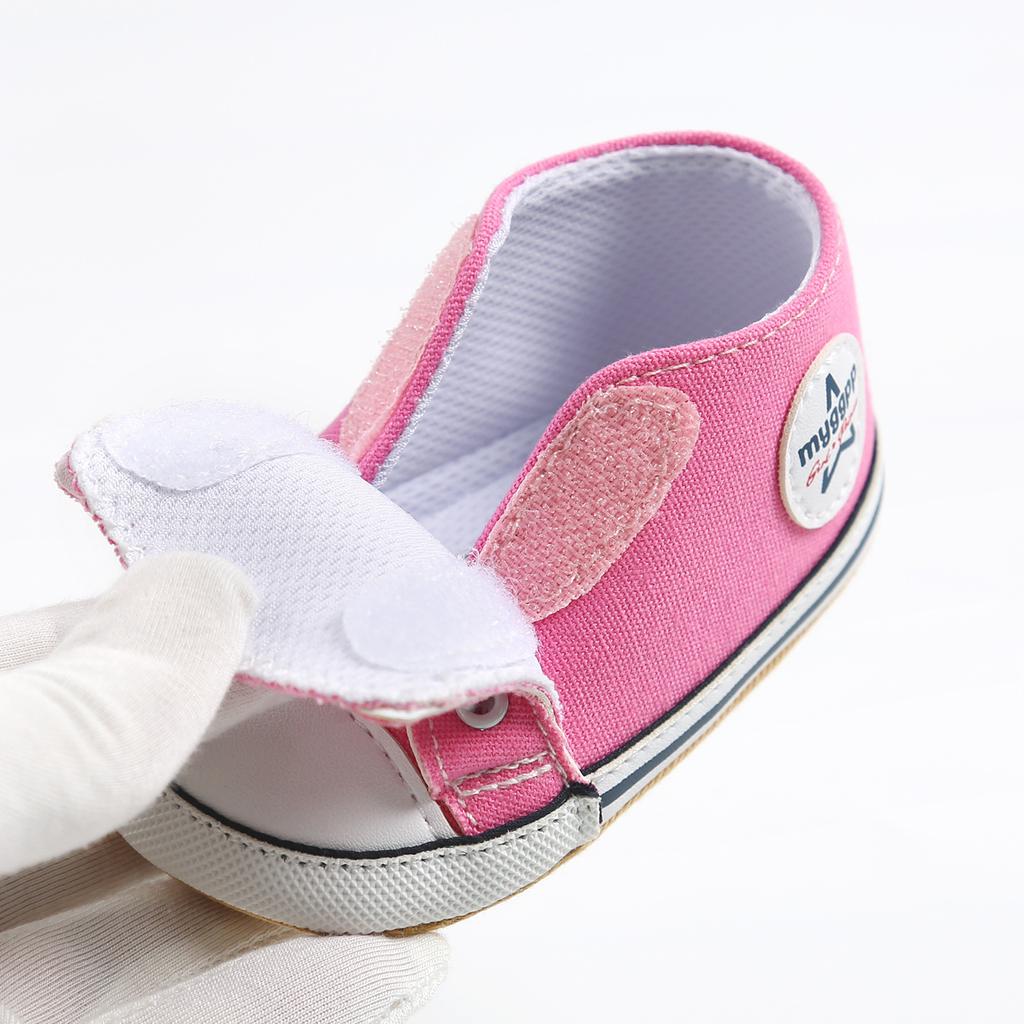 MYGGPP Casual Canvas Baby Shoes Moccasins Baby Shoes Toddler Shoes