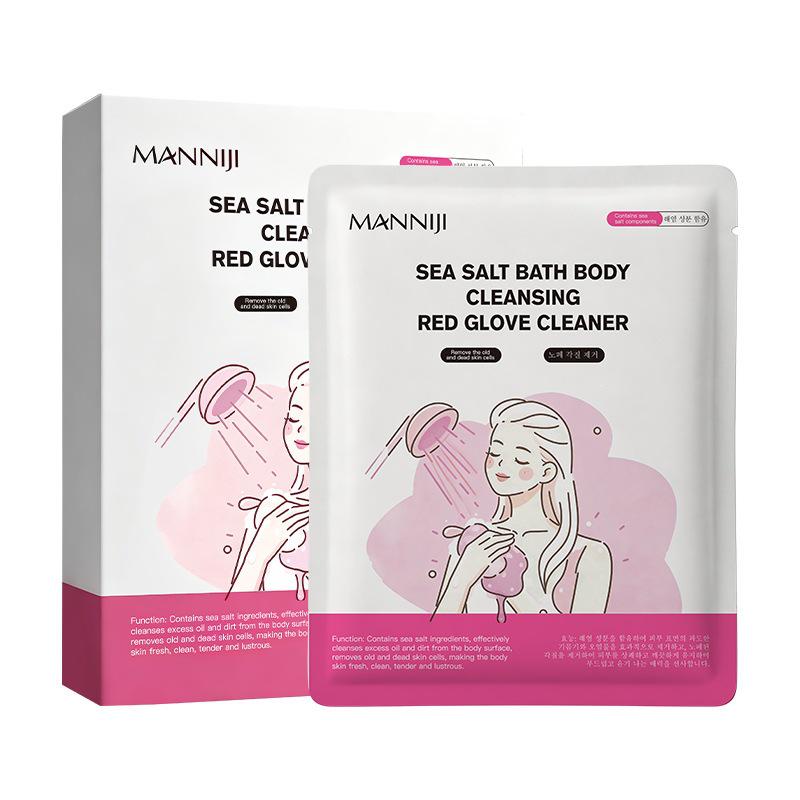 Mannigi Очищающая морская соль-маска для ванны для освежения и омоложения тела