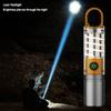 Easy Carrying Small Keyrings Flashlight Waterproof Emergency Foodlight For Climbing Camping
