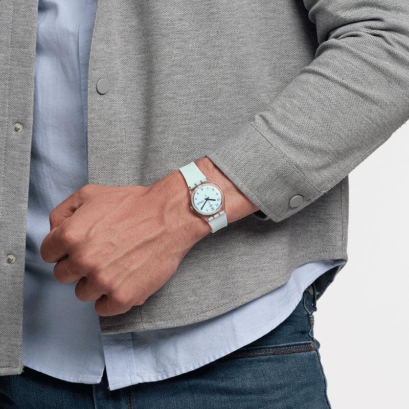 Swatch Endless Sky Синие Кварцевые Часы GE713