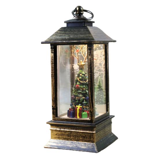 Ветровые огни в рождественском стиле, мультяшная модель Санта-Клауса/Снеговика, создающая атмосферу, подвесные рождественские фонарики