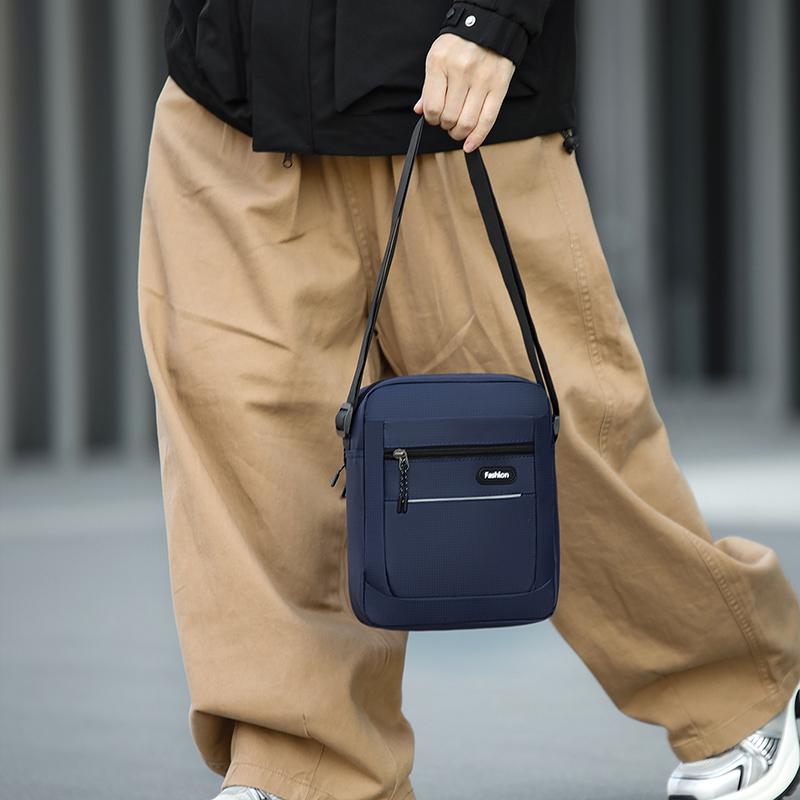 Универсальная сумка кроссбоди из Оксфорда - Мужская деловая повседневная сумка-слинг для предметов первой необходимости для ежедневных поездок