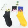 Women Men Flame Print Soft Warm Cotton Elastic Breathable Middle Tube Socks