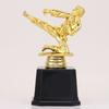 Пластиковая Модель Золотой Трофей Награды Боевые Искусства Награда Победителя Трофей Игрушка Школьный Наградной Приз
