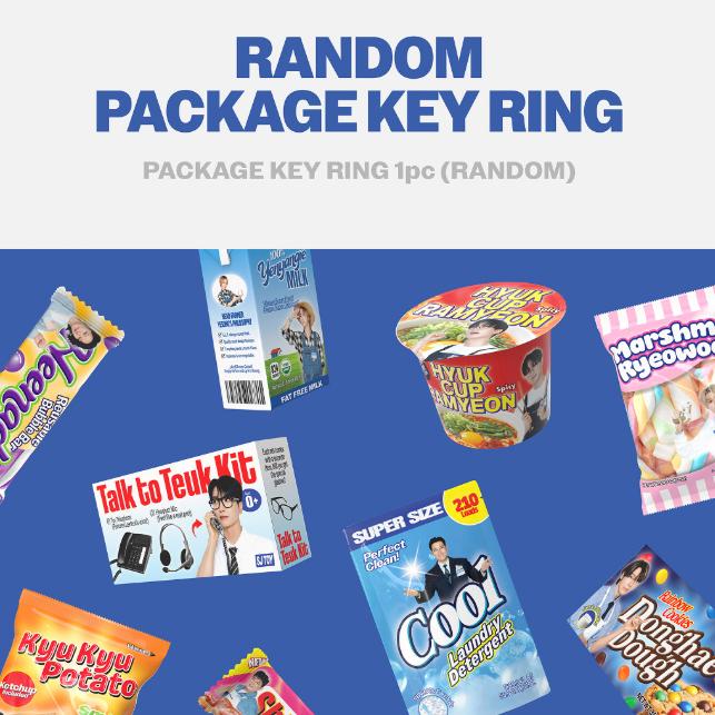 Pre-order SUPER JUNIOR Grand Opening! SJ Market Random Package Key Ring
