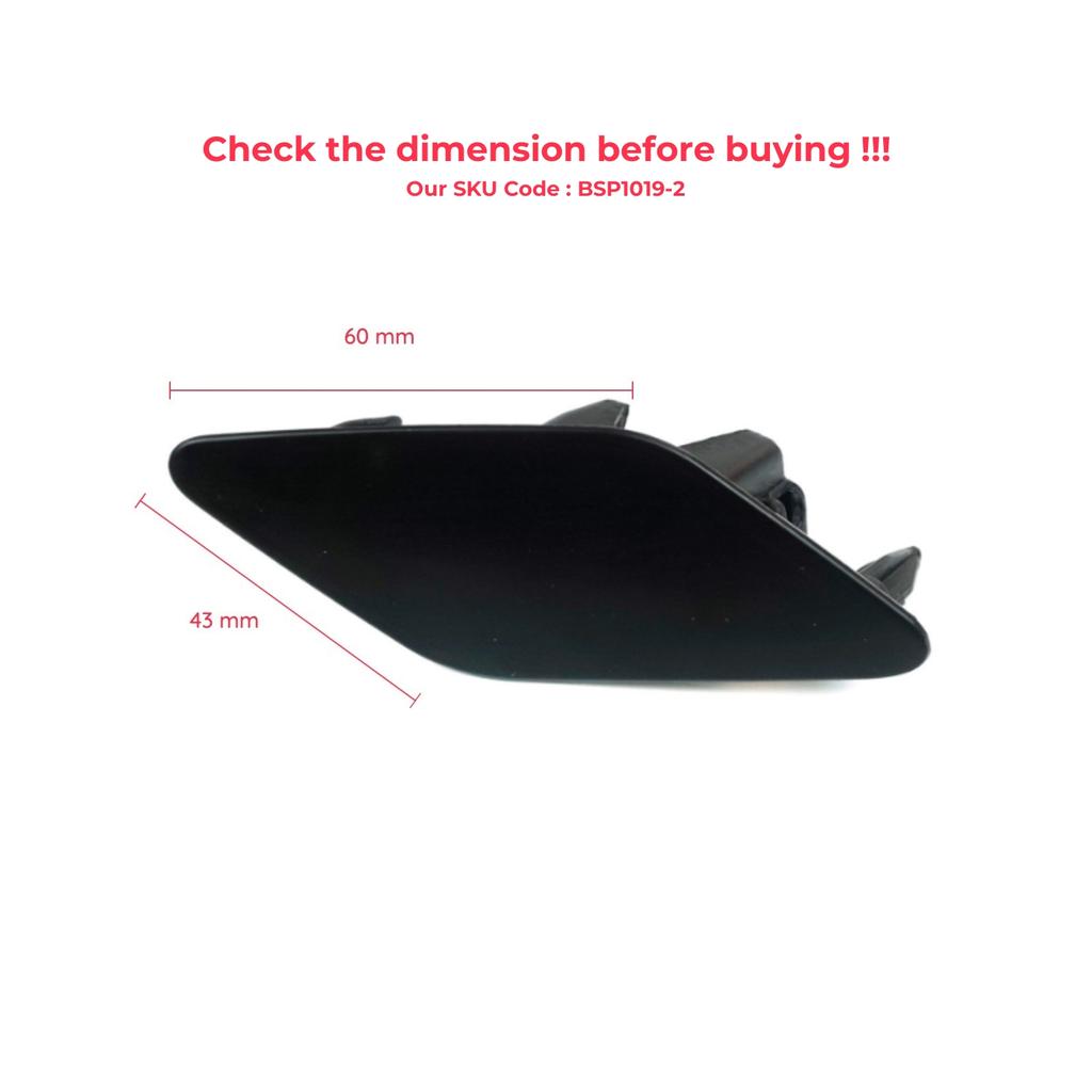 ESP1019-2 Крышка омывателя фар переднего бампера, передняя правая сторона 3G0807938GRU для VW Passat B8 3G 2015-2019, сделано в Турции