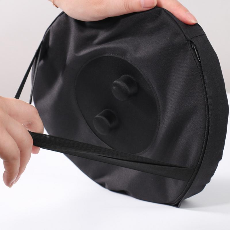 Телескопическое сиденье для стула Водонепроницаемая Оксфордская ткань Круглая подушка для сиденья для складного стула для пеших прогулок Газон Садоводство на открытом воздухе Путешествия